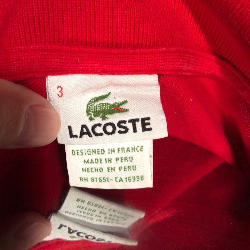 Red polo - Picture 6 of 6